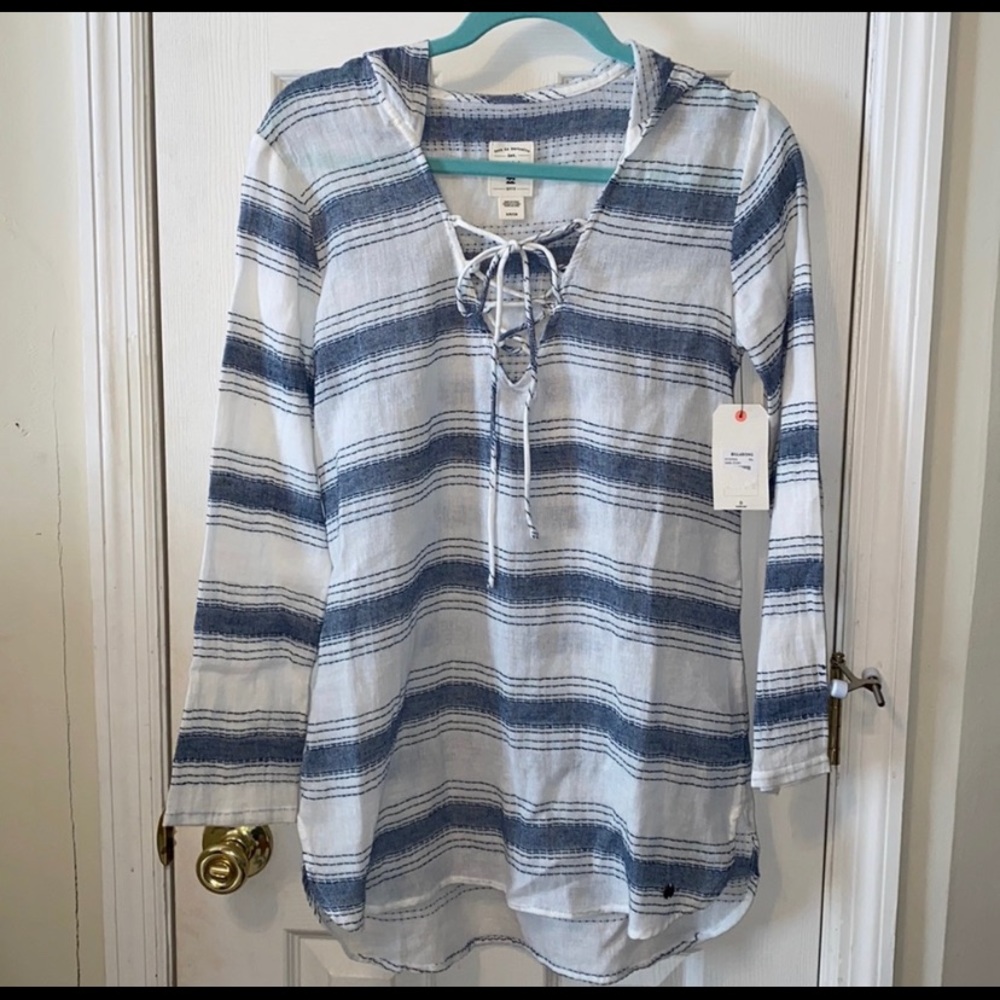 Billabong beach cover up NWT